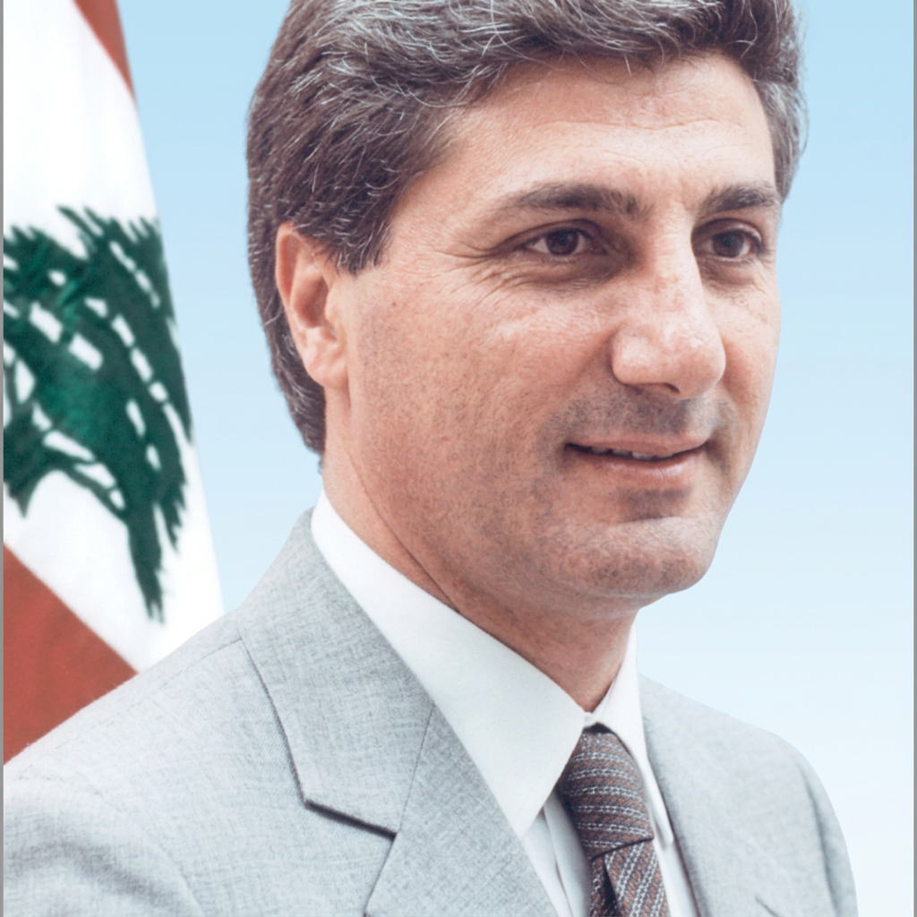 Portrait of Bachir Gemayel